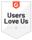 Users love us award