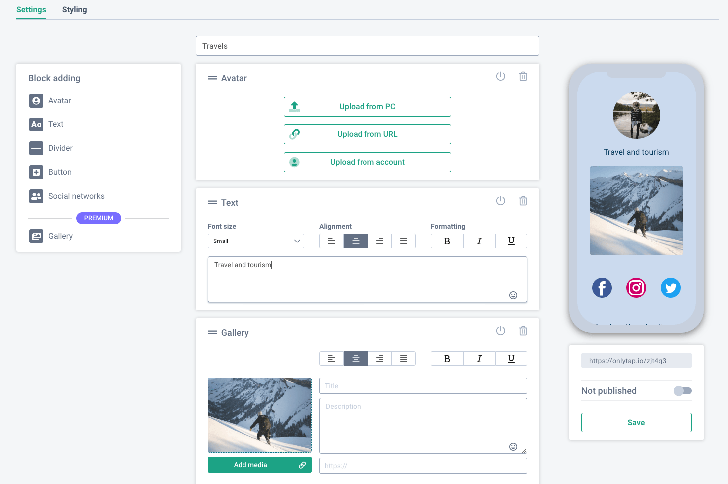 Onlypult Builder