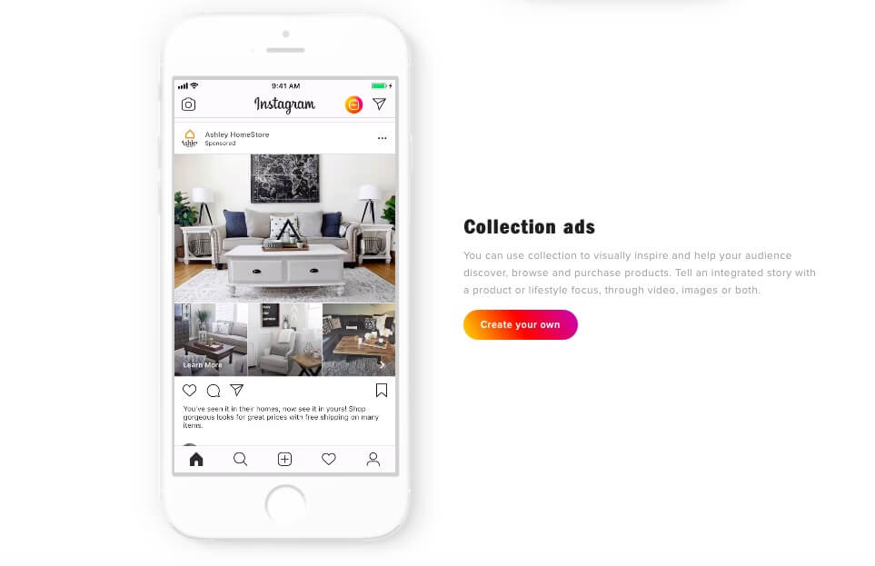 Collection ads