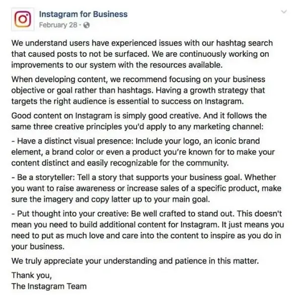 Instagram for Business