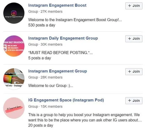 Get Instagram Followers by Joining Instagram Engagement Groups