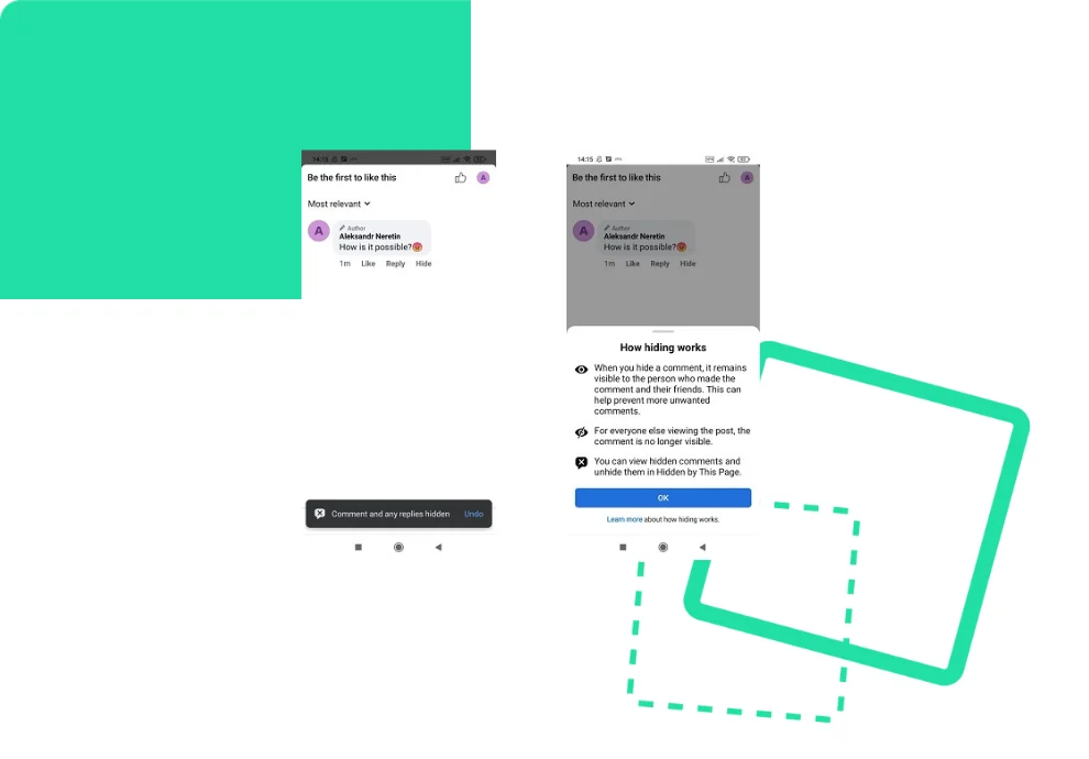 What Happens When You Hide a Comment on Facebook?