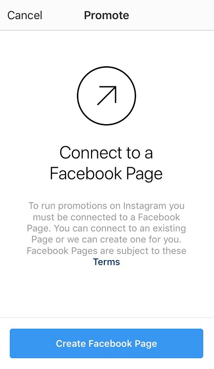 Connect to a Facebook Page