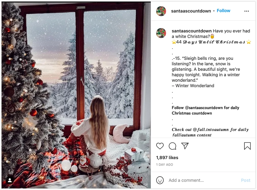 Las 199 mejores descripciones de Navidad para Instagram [2021] | Onlypult