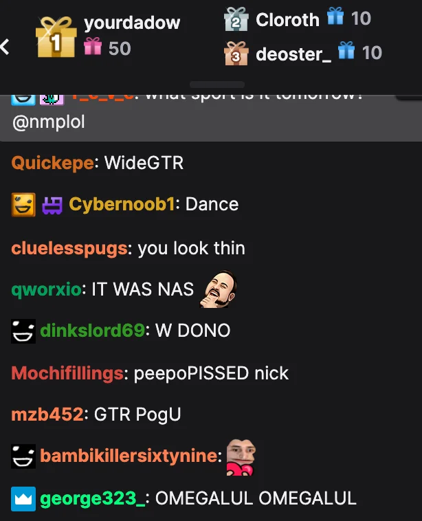 Chat rules twitch