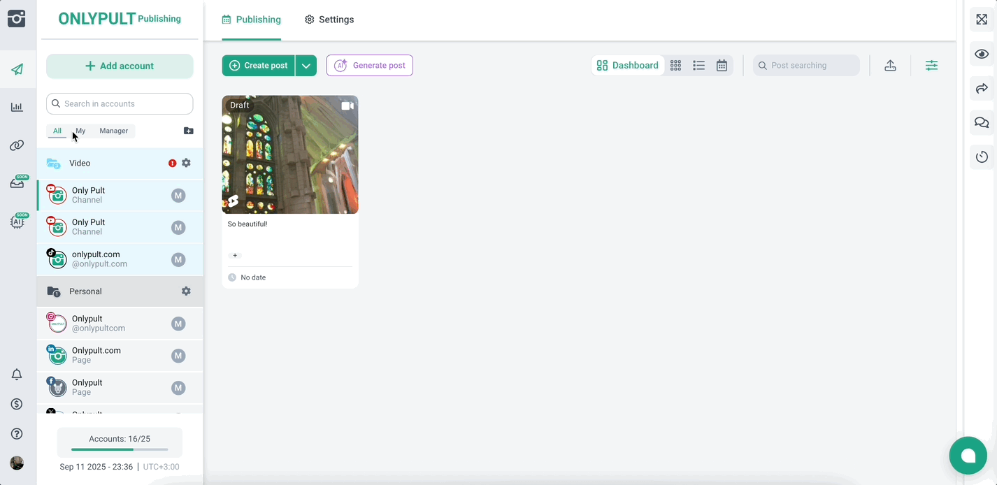 Automatic Account Counter in Folders
